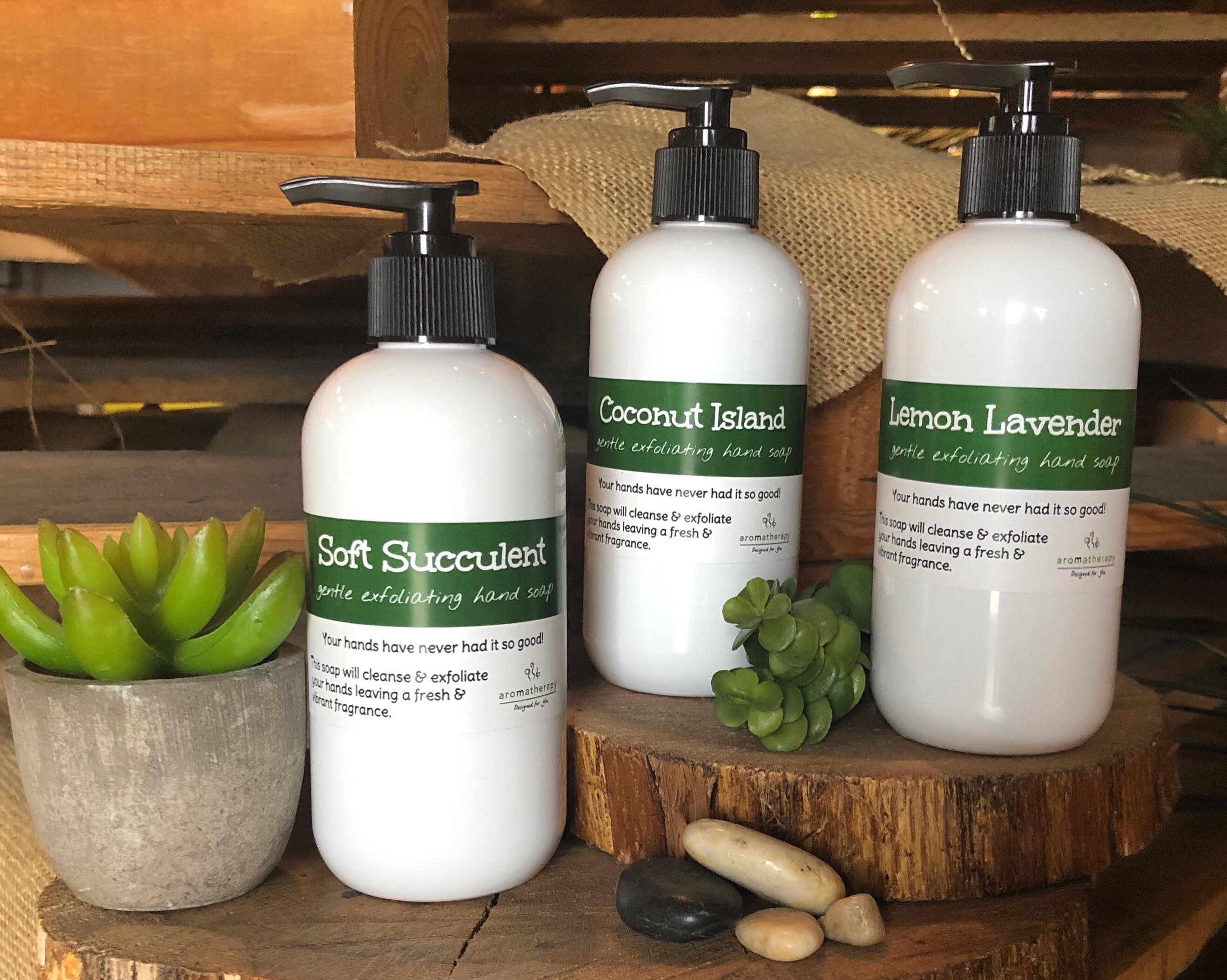 exfoliating hand soap Aromatherapy Designed For You